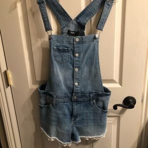 mossimo denim overalls